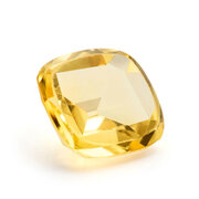 Citrine, fancy cut, 10.00 x 10.00 mm