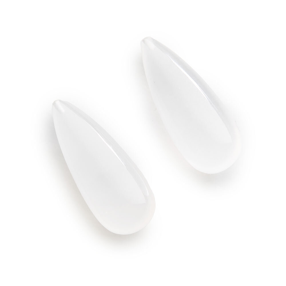 Quartz, drop-shaped 
