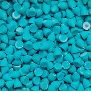 Blue plastic media – cone-shaped, Avalon (1 kg)