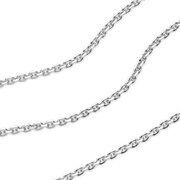 Trace diamond cut, 8-sides 925/-