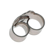 Classic ear nut 750/- white gold