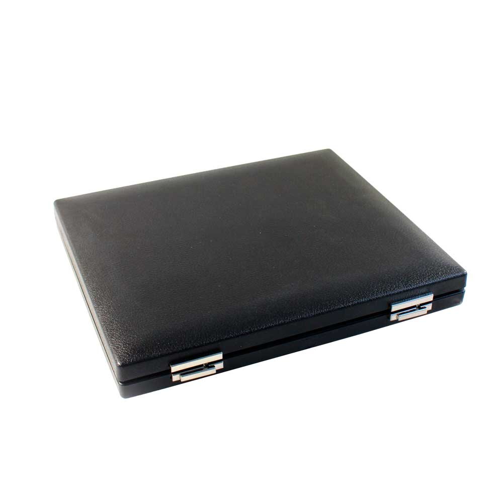 Displaylåda med 20 vita inlägg 