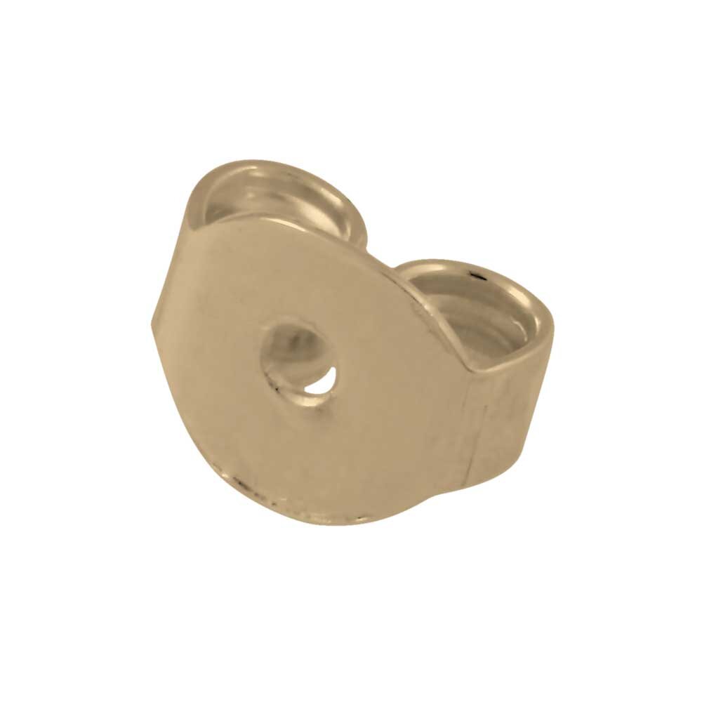 Light ear nut 585/- yellow gold 