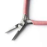 Pink Lady flat nose plier with spring