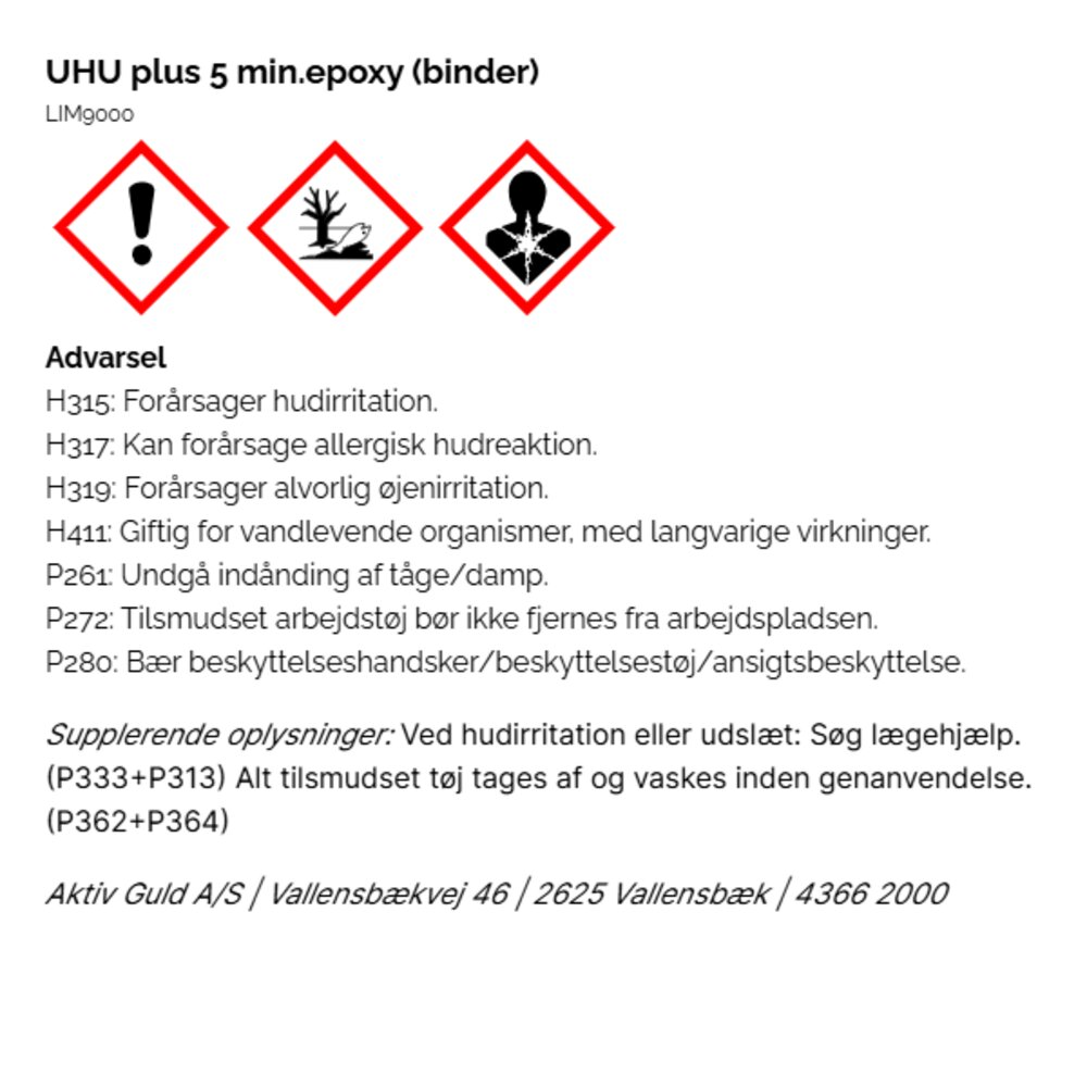 UHU Plus glue 2 x 15 ml  