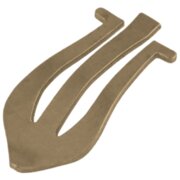 Large clip back 585/- yellow gold