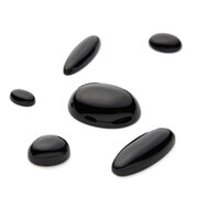 Onyx, oval cabochon