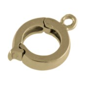 Pendant part for charms 925/- gold-plated