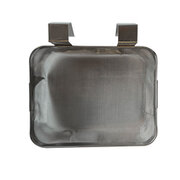 Ultrasonic cleaning basket with fine mesh