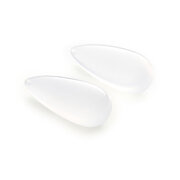 Quartz, drop-shaped