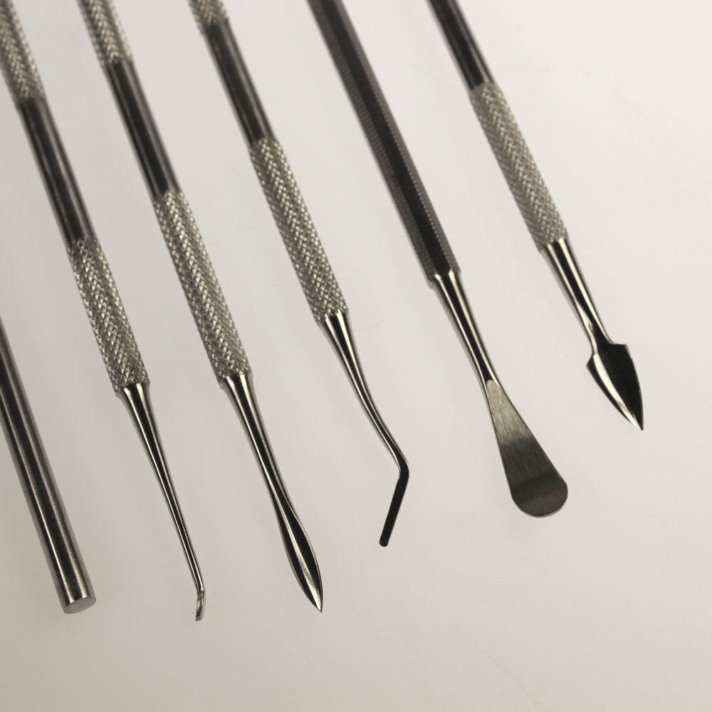 Wax carving set, 6 pcs 
