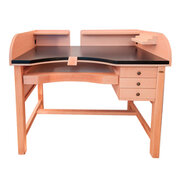 Workbench for goldsmiths with anthracite grey top