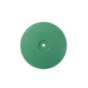 Green rubber wheel (coarse) – Perfect high-gloss polishing of precious metals