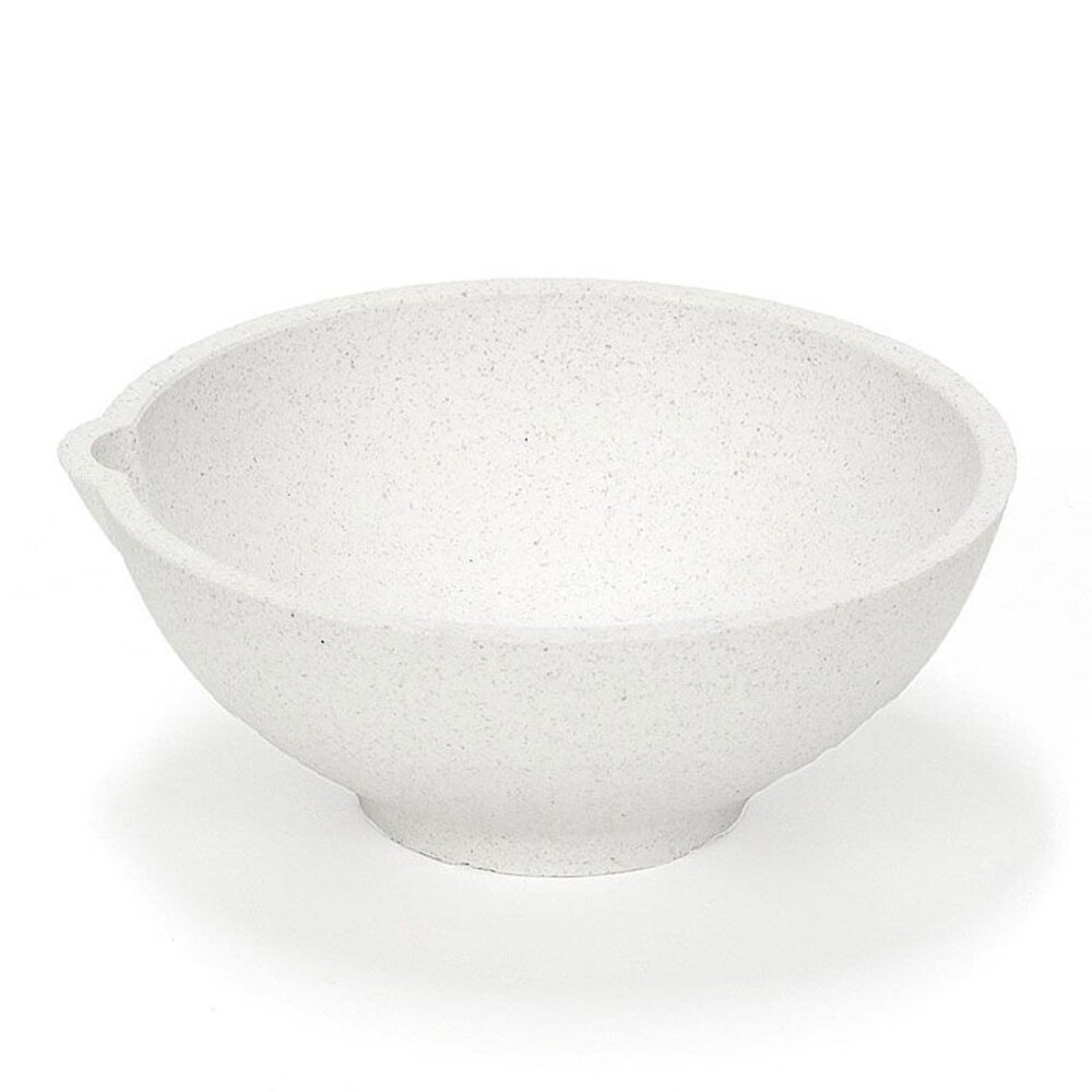 Round ceramic crucible Ø 80 mm x H 32 mm 