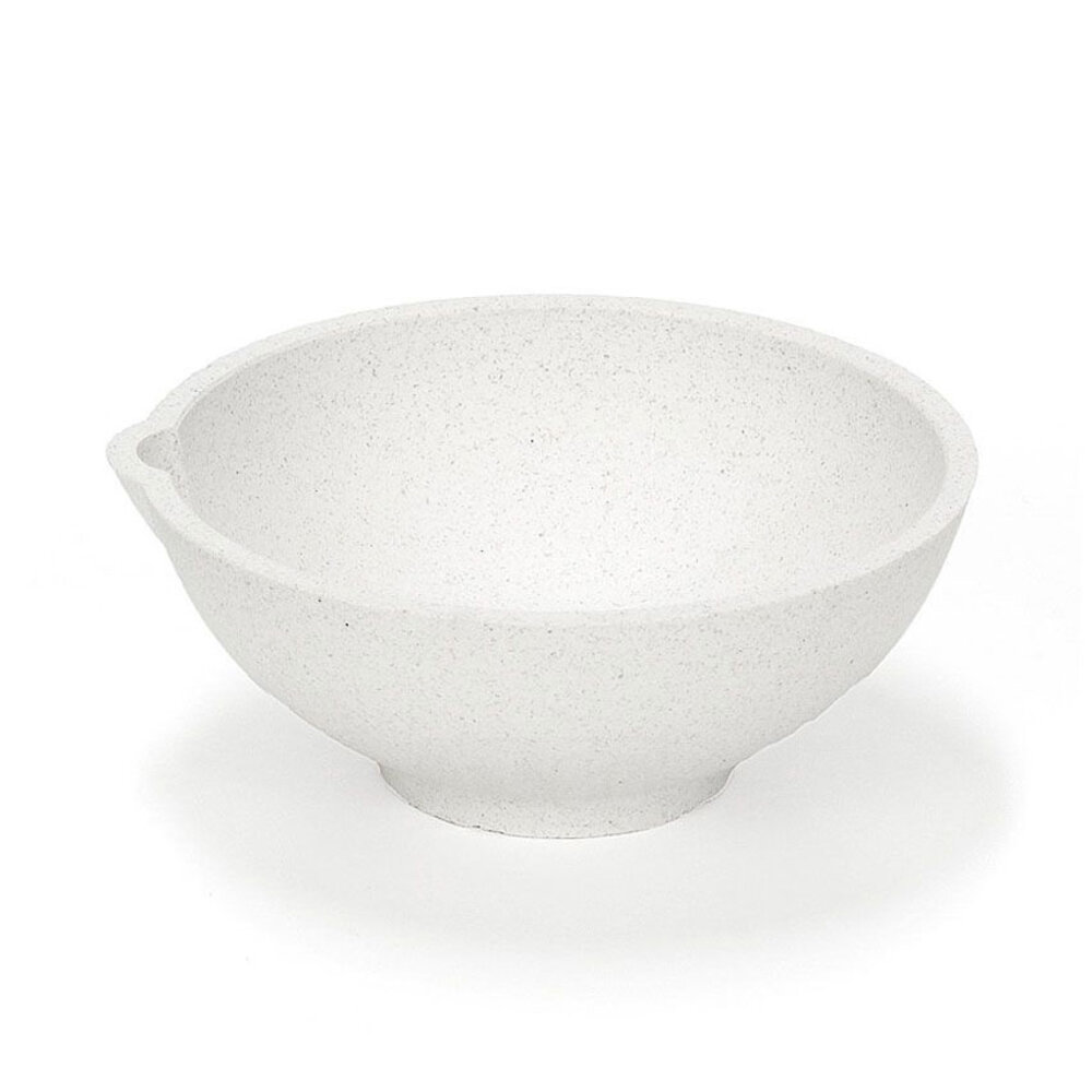 Round ceramic crucible Ø 60 mm x H 23 mm 