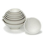 Round ceramic crucible Ø 60 mm x H 23 mm