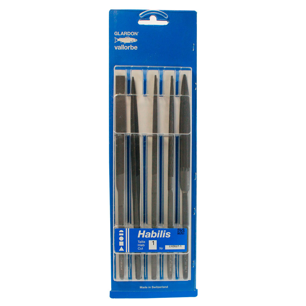 Precision files (5 pcs.), Vallorbe 