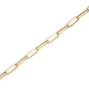 Rectangular flat 925/- gold-plated