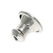 Ear nut 925/- with rubber insert